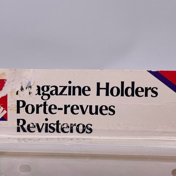 Keene Magazine Holders Vintage 1995 Set of 12 for 3 Ring Binders Plastic NOS NEW - Picture 3 of 8